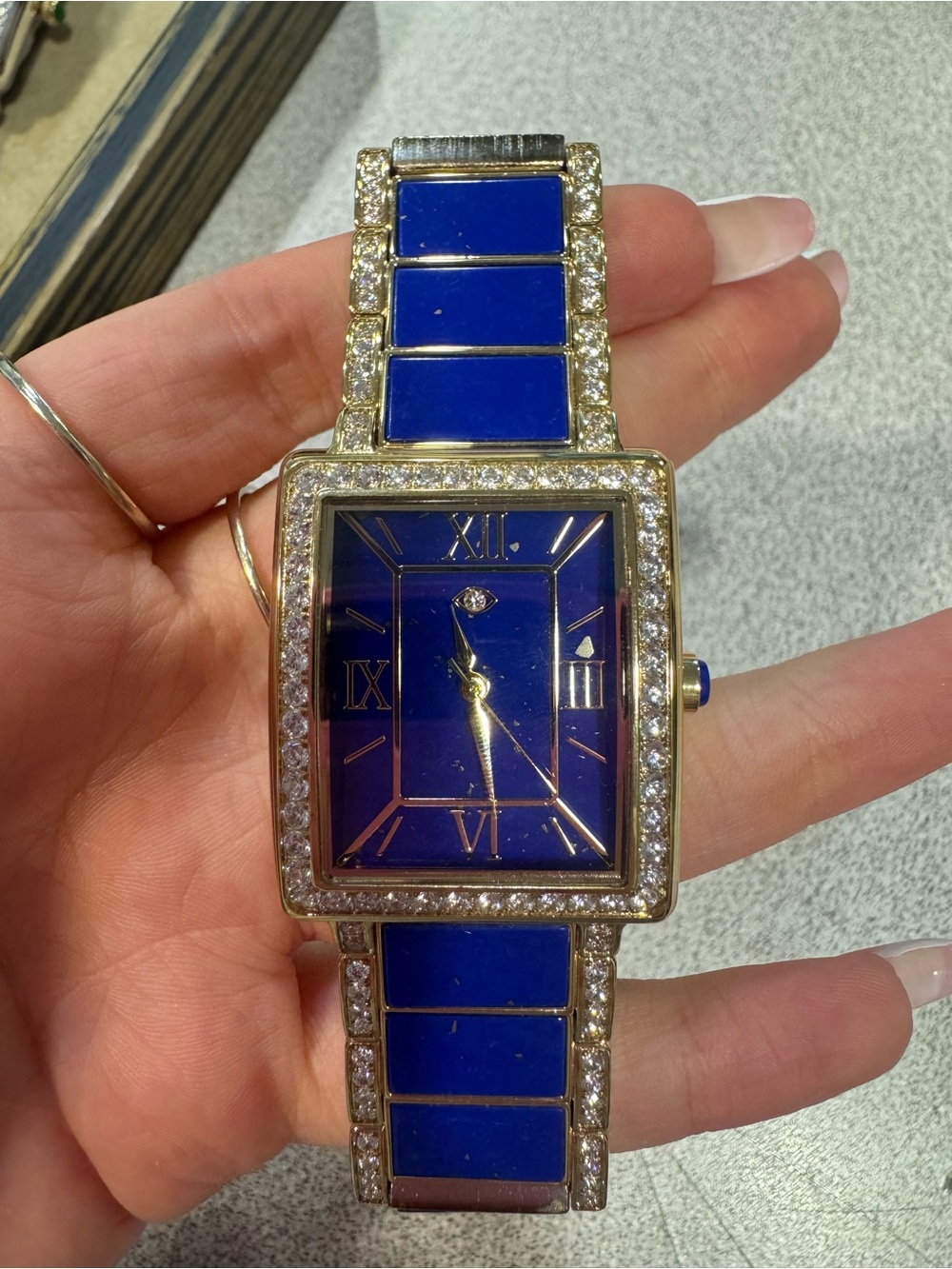 Rarities by Carol Brodie Goldtone Bracelet Watch